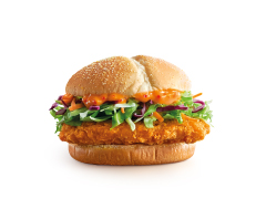 Sweet Chilli Fish Burger